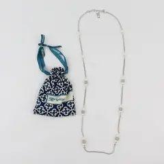 Brighton Meridian Pearl Station Necklace 38in
