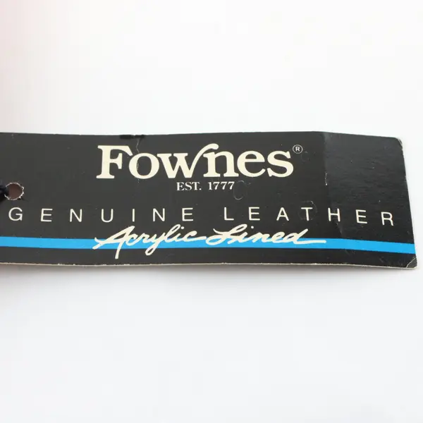 Fownes Women's Red Genuine Leather Gloves Size Large