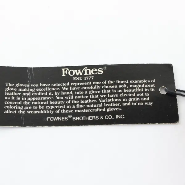 Fownes Women's Red Genuine Leather Gloves Size Large