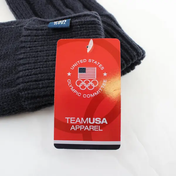 Team USA GO USA Official Winter Olympics Navy Blue Mittens