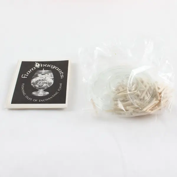 PartyLite V06245 Wild Rose & Flam'buoyants Candle Lot 2 New Open Box