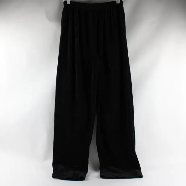 Erika Women's Black Velveteen Pants Size XL