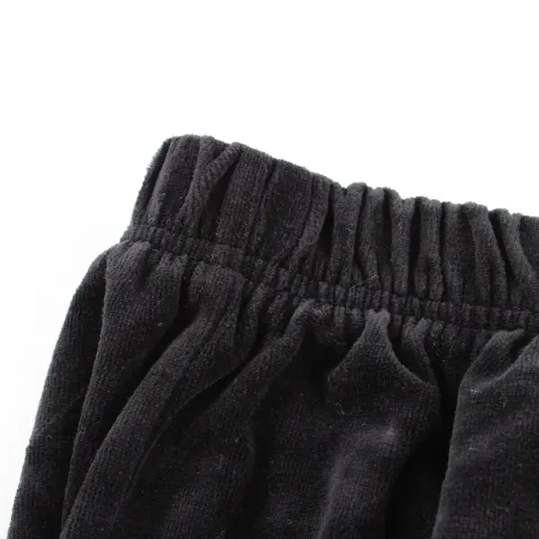 Erika Women's Black Velveteen Pants Size XL