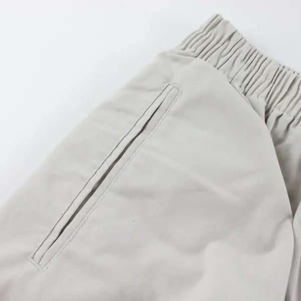 Karen Scott Beige Elastic Waist Pants Size 16 Trousers