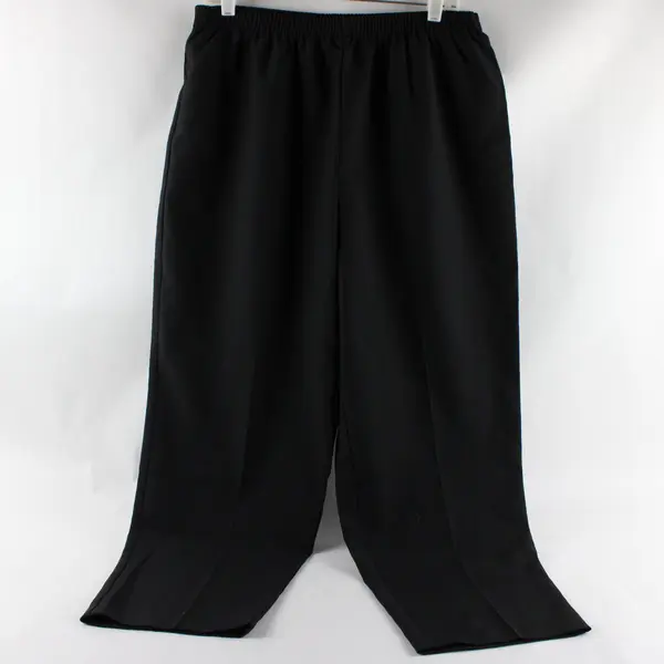 Monterey Canyon Women's Black Petite 16 Dress Pants Work Slacks