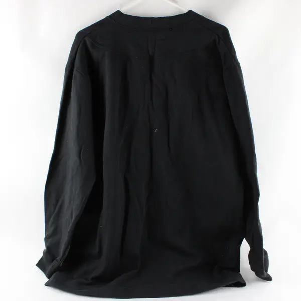 Katherine Bishop Black Button-Up Cardigan Sweater Women's Size Large