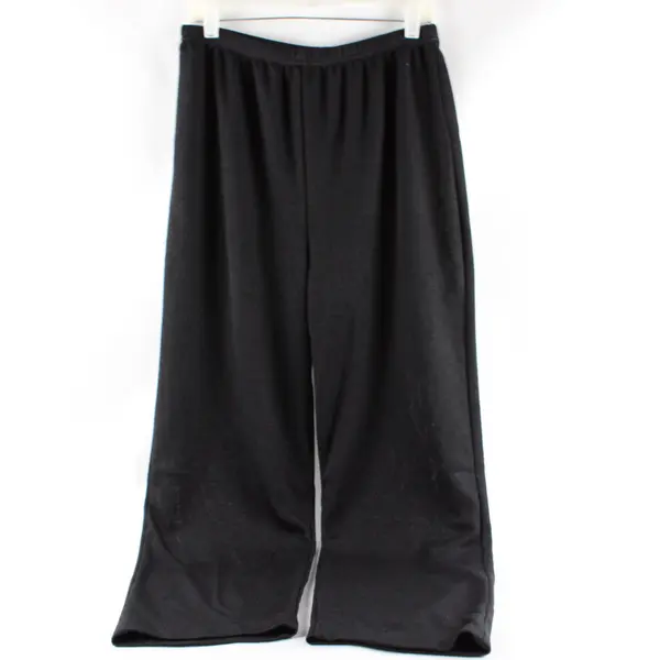 Women's Black Sheer Lightweight Pull-On Pants M/L Pre-Owned