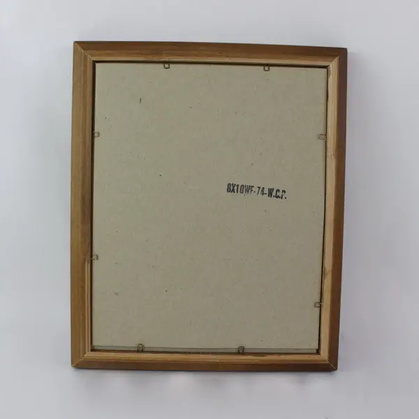 Vintage Wooden Photo Frame Brown Matte 8x10 or 5x7