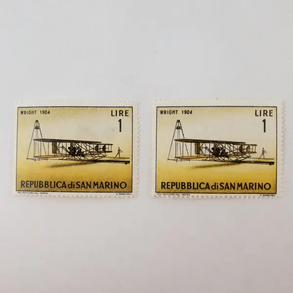 Lot of 8 San Marino 1962 Historic Airplanes Stamps Scott #509-11-3 Mint Hinged