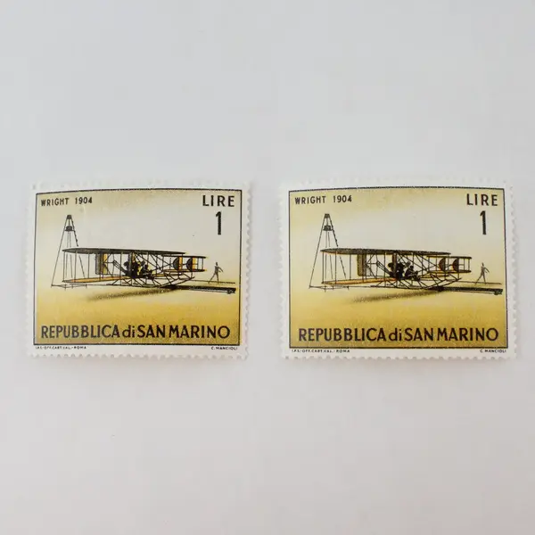 Lot of 8 San Marino 1962 Historic Airplanes Stamps Scott #509-11-3 Mint Hinged