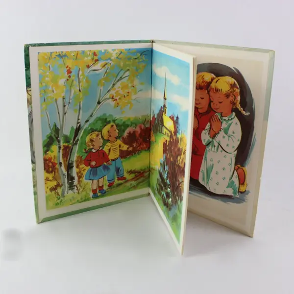 I Think About Jesus Rand McNally Tip-Top Elf Book Vintage Children's Hardcover