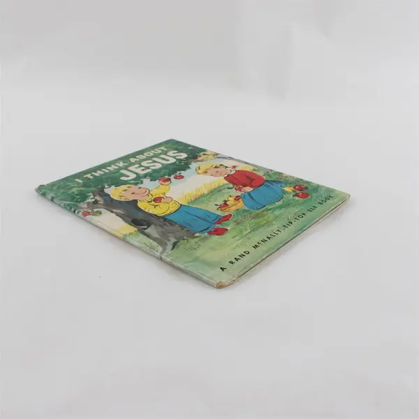 I Think About Jesus Rand McNally Tip-Top Elf Book Vintage Children's Hardcover