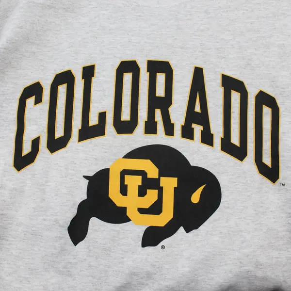 Champion Crewneck Sweatshirt Mens Medium Gray University of Colorado Buffaloes