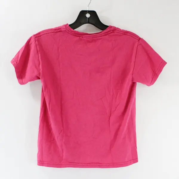 St. Paul Rodeo Oregon Souvenir Short Sleeve Shirt Girls Pink Shirt L/XL (12-14)