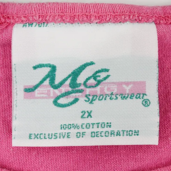 Vintage M&C Sportswear Pink Women 2X Mom Princess Queen Applique Shirt
