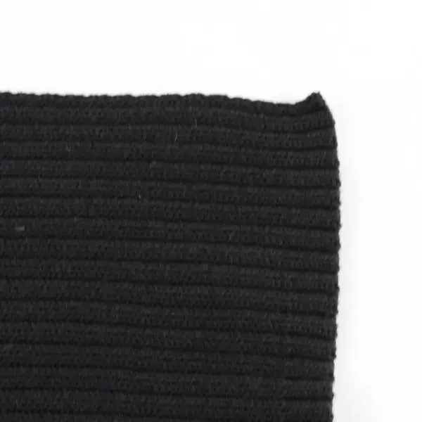 Parkhurst Women's M Black Knit Open Front Sleeveless Cardigan
