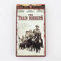 The Train Robbers VHS Warner Bros John Wayne Item 15179