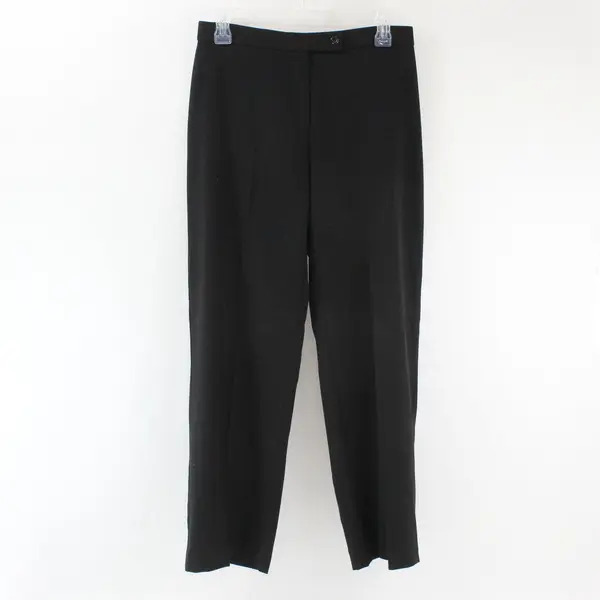 Briggs New York Women's 6 Petite Dress Pant Flat Front Straight Leg Slacks