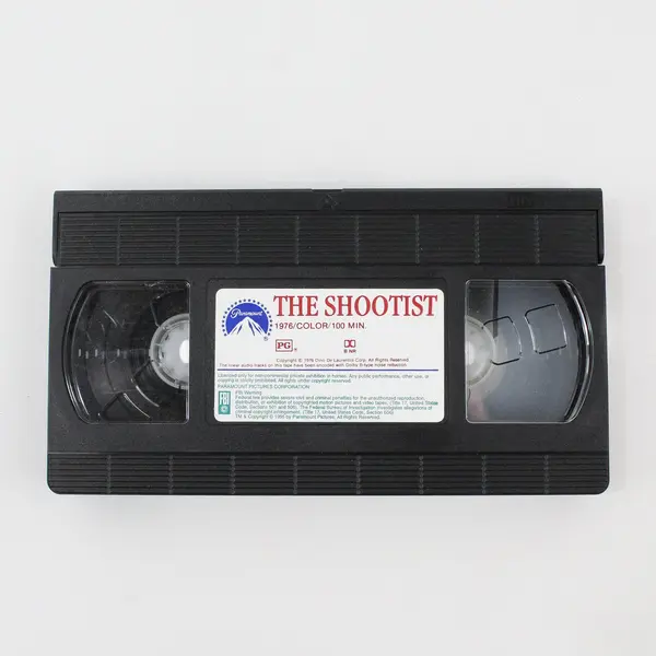 Vintage Paramount The Shootist VHS John Wayne #8904