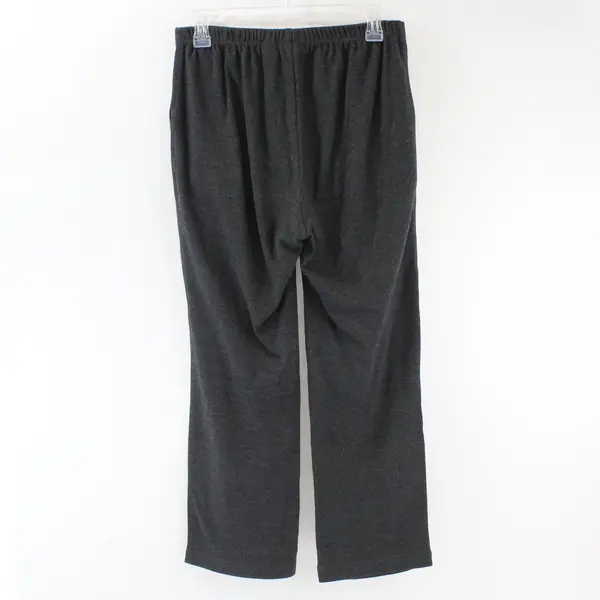 Croft & Barrow Women's PS Gray Straight Leg Elastic Waist Sweatpants