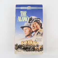 MGM/UA Home Video The Alamo 1960 Double VHS Deluxe Ed John Wayne #M305395