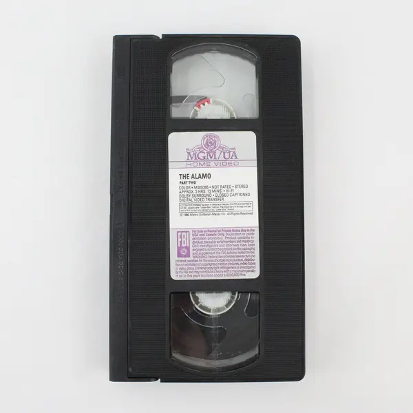 MGM/UA Home Video The Alamo 1960 Double VHS Deluxe Ed John Wayne #M305395
