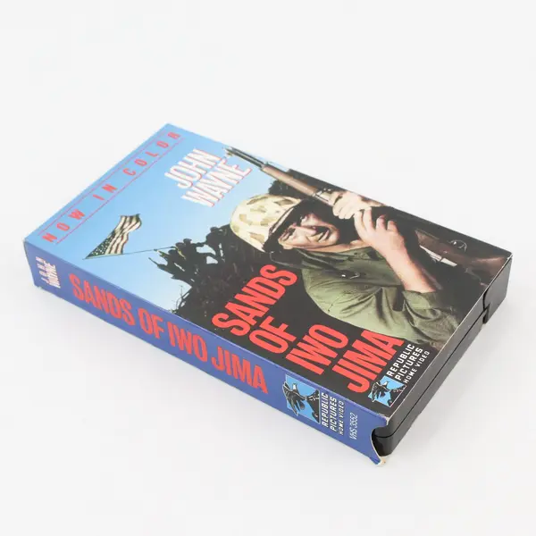 Vintage 1988 VHS Tape Sands Of Iwo Jima John Wayne #3552