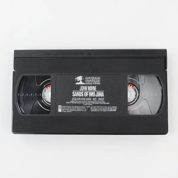 Vintage 1988 VHS Tape Sands Of Iwo Jima John Wayne #3552