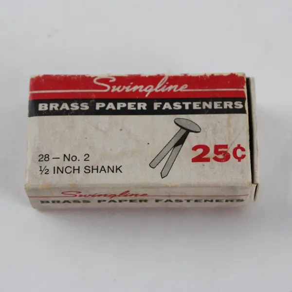 Lot of 4 Boxes File Fasteners WT Rogers Swingline Acco