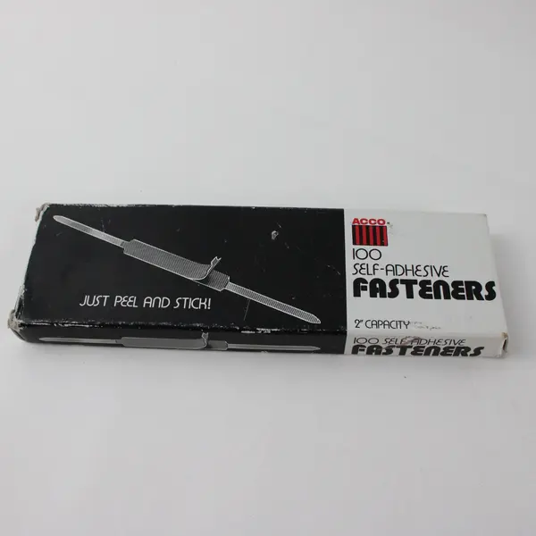 Lot of 4 Boxes File Fasteners WT Rogers Swingline Acco