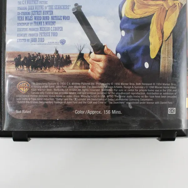 Vintage VHS Tape 1998 The Searchers Special Edition, John Wayne #16333