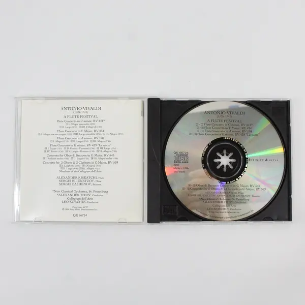 Vivaldi A Flute Festival: Concertos for Flute and Orchestra CD