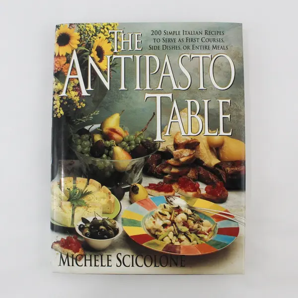 Vintage The Antipasto Table Michele Scicolone 1st Edition 1991 Hardcover DJ Good