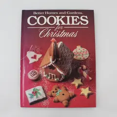 Vintage Better Homes and Gardens Cookies for Christmas 1988 7th Prtg HC Good