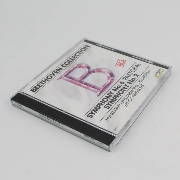 Beethoven Coll Vol 3 Symphonies 2&6 Hung Phil Orch Ferencsik CD Laserlight 1990