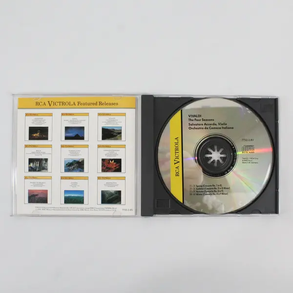 Vivaldi the Four Seasons CD Salvatore Accardo
