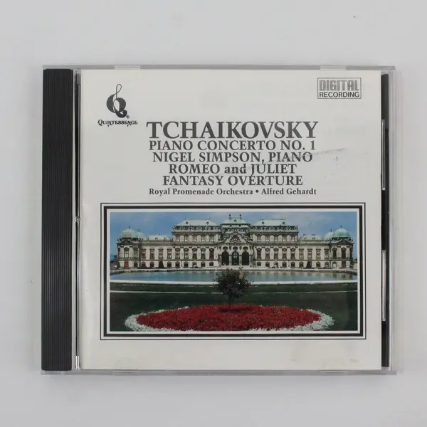 Tchaikovsky Piano Concerto No. 1 Nigel Simpson Gehardt Quintessence CD
