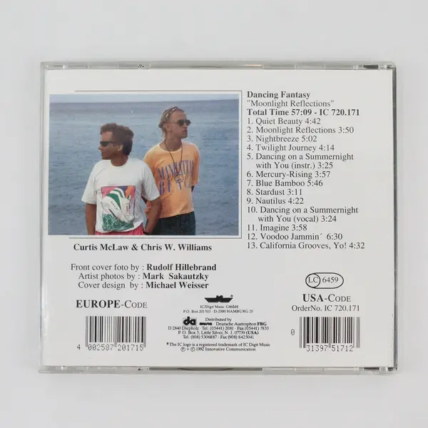Dancing Fantasy Moonlight Reflections ...More Than Words Can Say (CD, 1992)