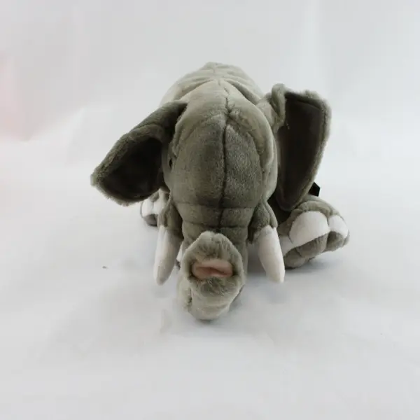 WWF Plush Elephant in Red Pouch Pre-Owned