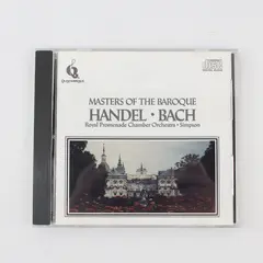 Masters Baroque Handel Bach Royal Promenade Chamber Orchestra Nigel Simpson CD