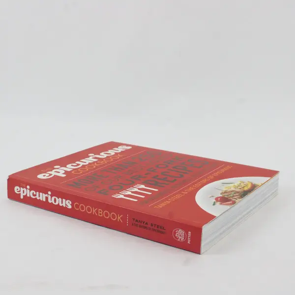 The Epicurious Cookbook More Than 250 4-Fork Recipes Tanya Steel 2012 PB VG