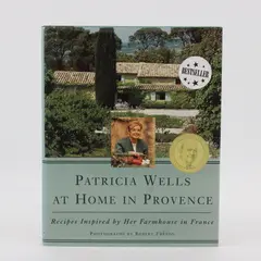Vintage Patricia Wells at Home in Provence Recipes Inspired 1996 Hardcover DJ 
