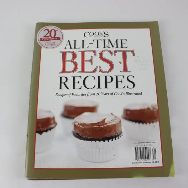 Lot of 4 Cook's Illustrated All-Time Best Recipes Issues 125 128 151