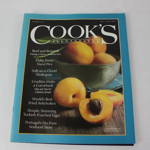 Lot of 4 Cook's Illustrated 2022 #174 176 178 179 Jan-Dec Magazines