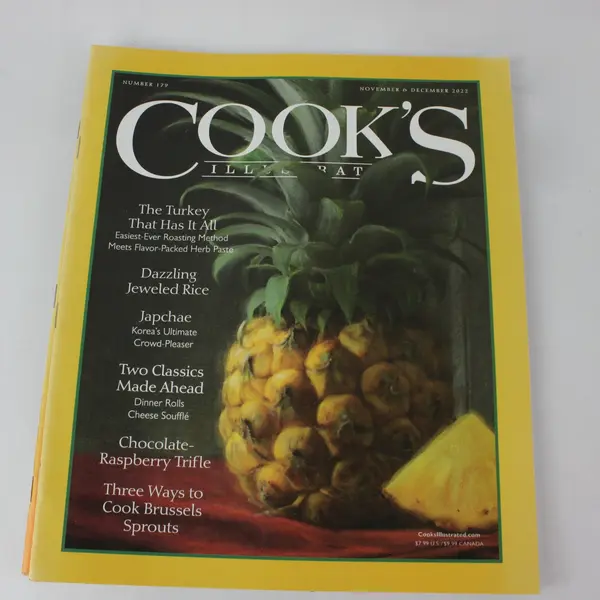 Lot of 4 Cook's Illustrated 2022 #174 176 178 179 Jan-Dec Magazines