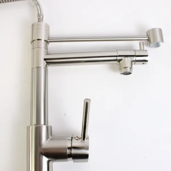 GÜMÜ Kitchen Sink Faucet Low Lead Commercial Kitchen Stainless Steel Pull Down