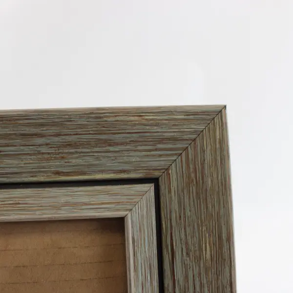 Distressed Wood Look Photo Frame Blue Hues 5x7 #45223 10.8x8.8