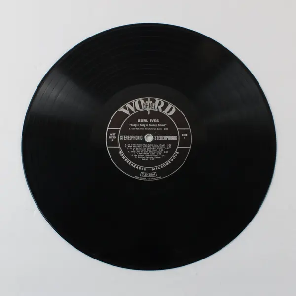 Burl Ives Sings with the Children Songs I Sang In Sunday School  12" Vinyl 