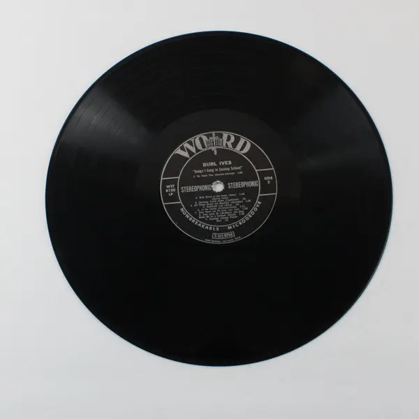 Burl Ives Sings with the Children Songs I Sang In Sunday School  12" Vinyl 