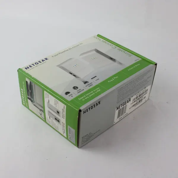 NETGEAR XEB1004 4-Port Powerline 85 Adapter Kit 85 Mbps
